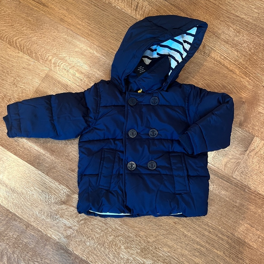 baby gap puff coat 18-24month